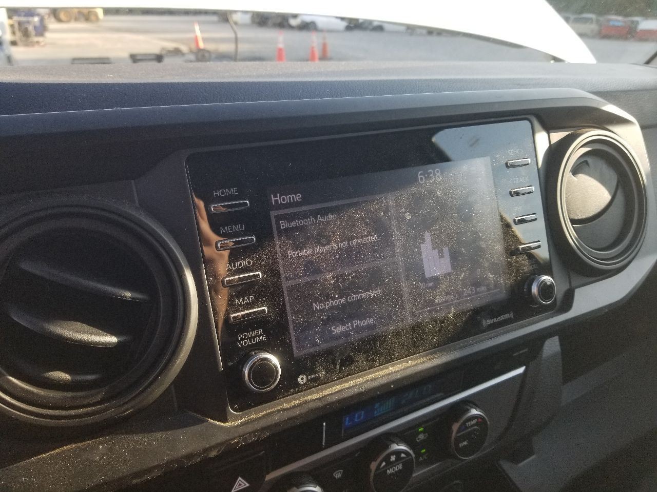 23 TOYOTA TACOMA SR5 4X4 4DR 3.5L RADIO AUDIO DISPLAY AND RECEIVER 8614004110
