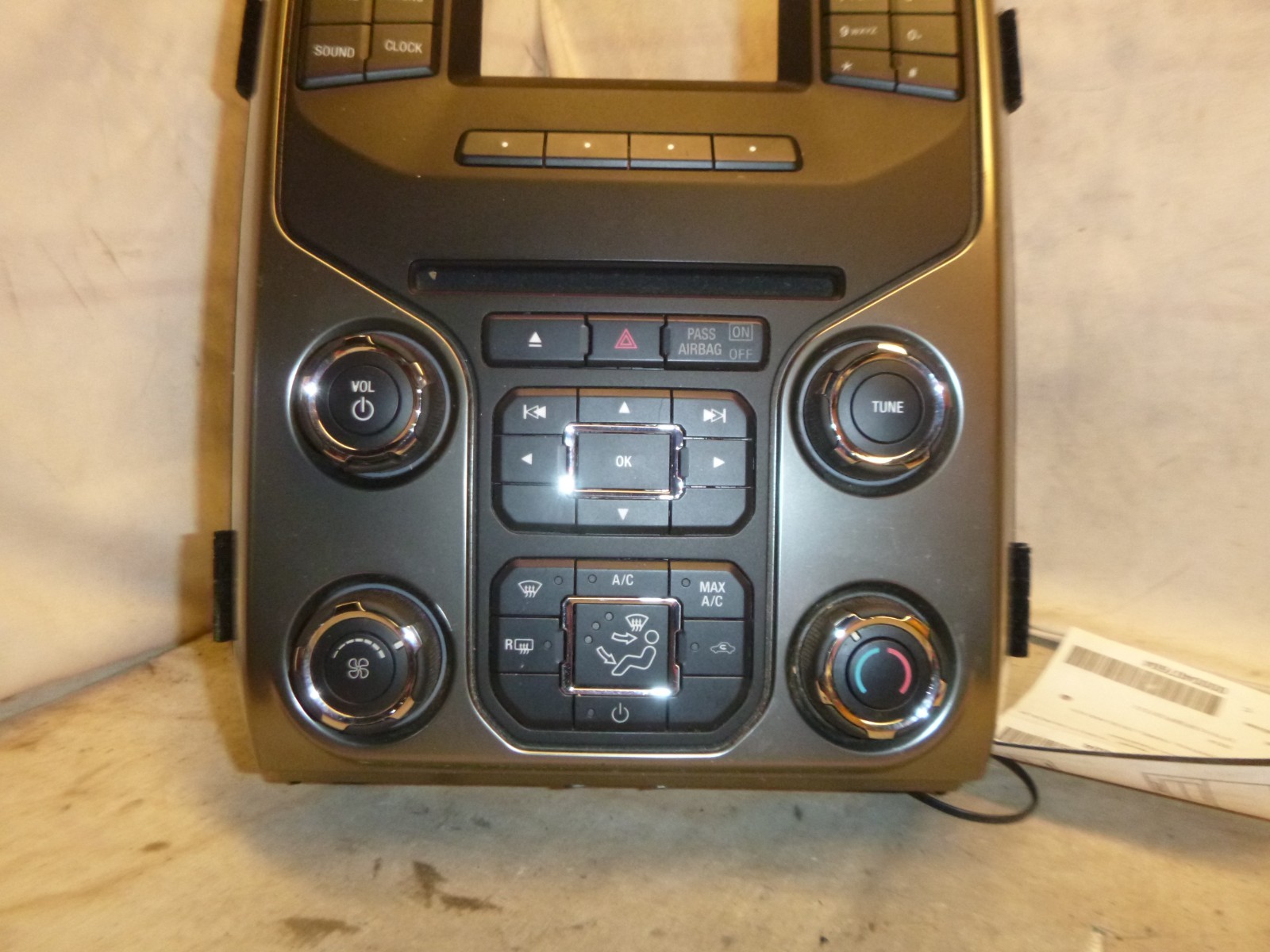 13 14 Ford F150 Radio Cd Control Panel EL3T-18A802-BASMMM CXP45