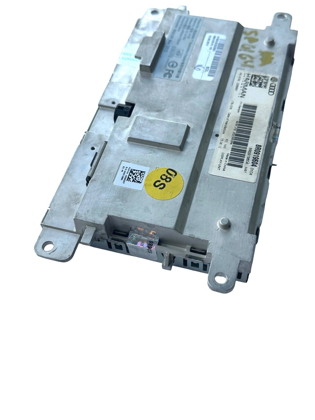 2012 2013 2014 AUDI Q7 RADIO DASH INFO DISPLAY SCREEN OEM 8R0919604