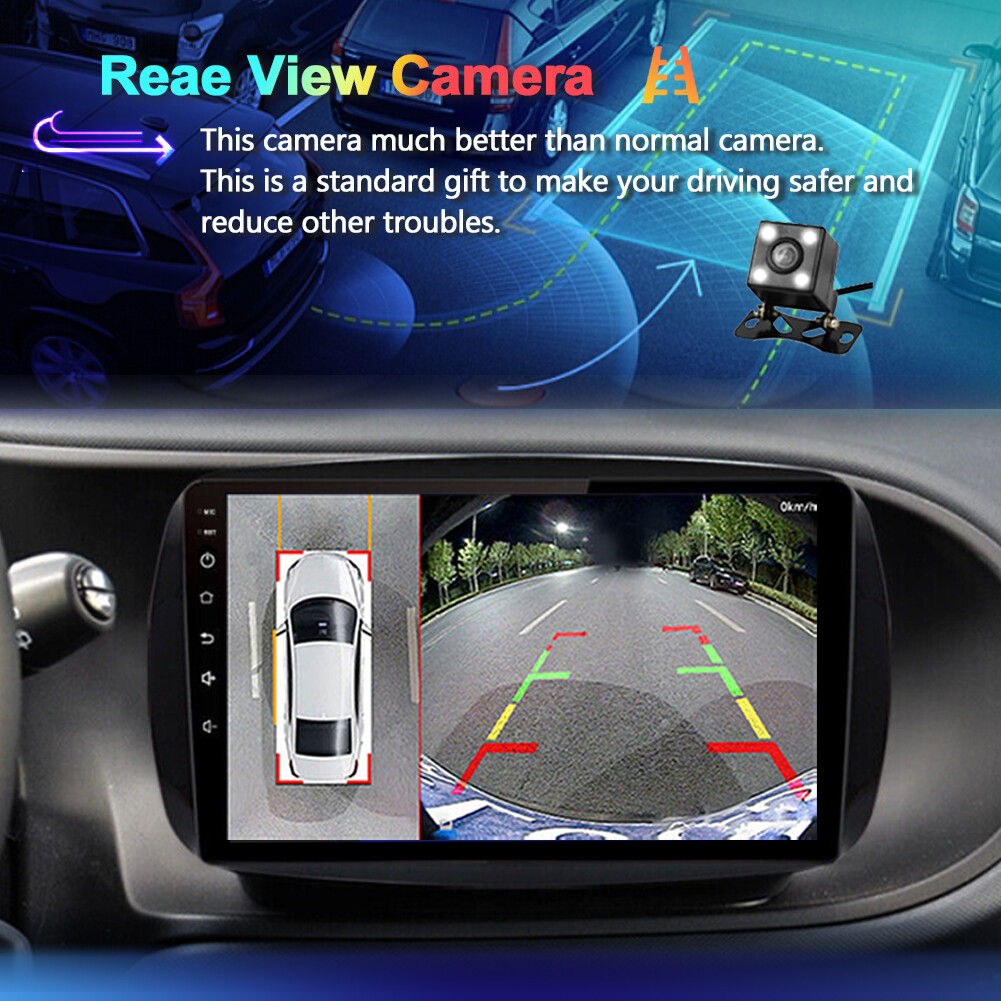 4GB+64GB For Mercedes-Benz Smart Fortwo Car Stereo Radio GPS Android 14 Car Play