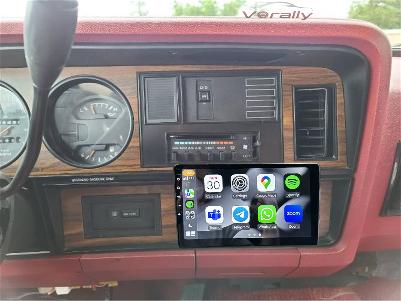For Dodge Ram charger 1981-1993 9″ Android 14.0 Apple Carplay Stereo Radio GPS