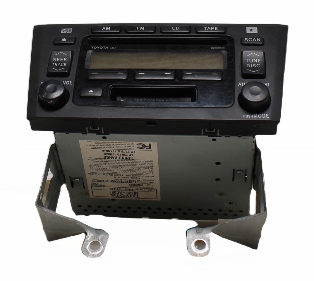 2000-2004 Toyota Avalon Radio CD And Cassette Premium OEM 1545921
