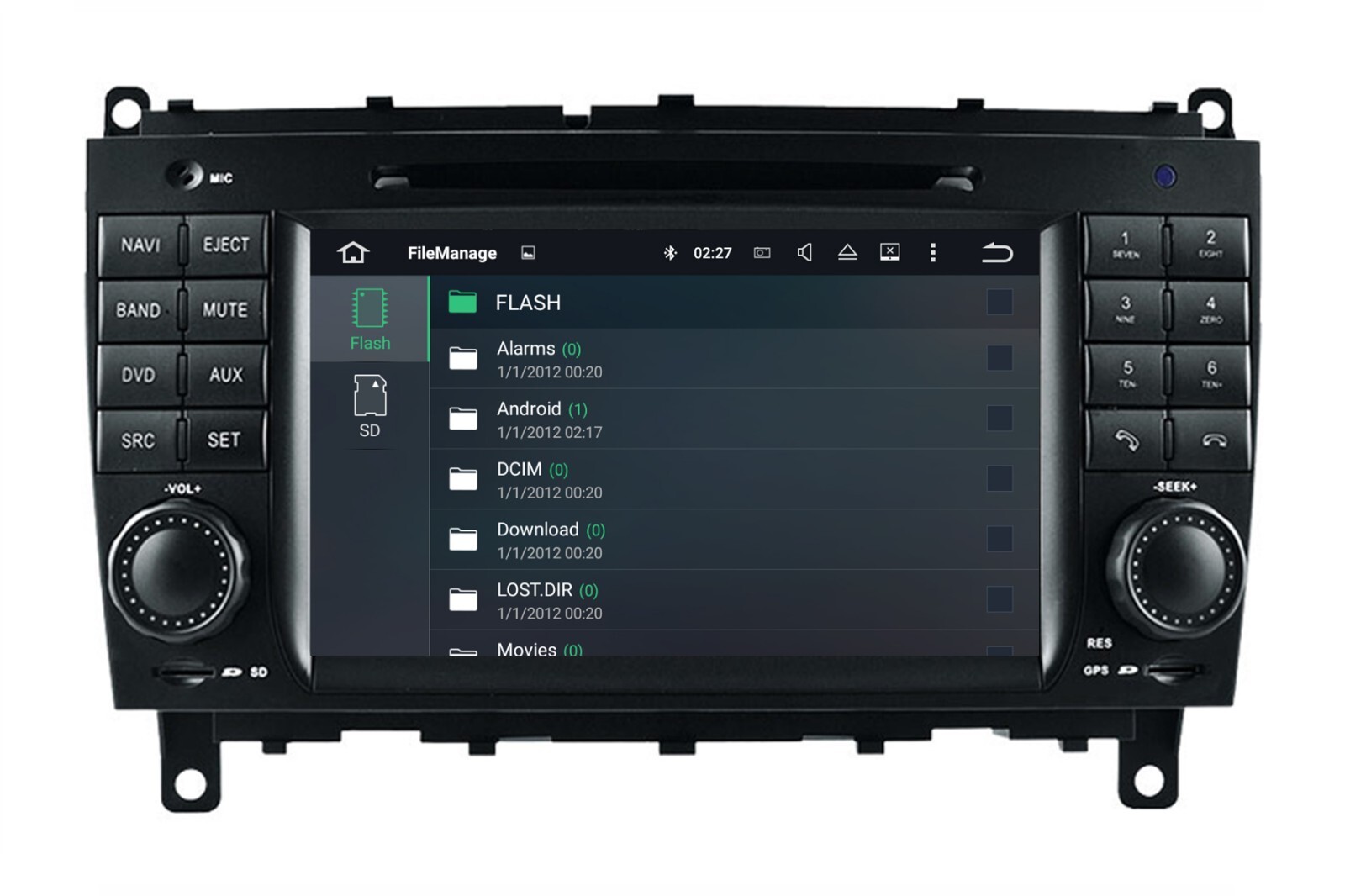 6.2 Radio Stereo for Mercedes CLS W219 W209 02-10 CarPlay Android Auto Navi DVD