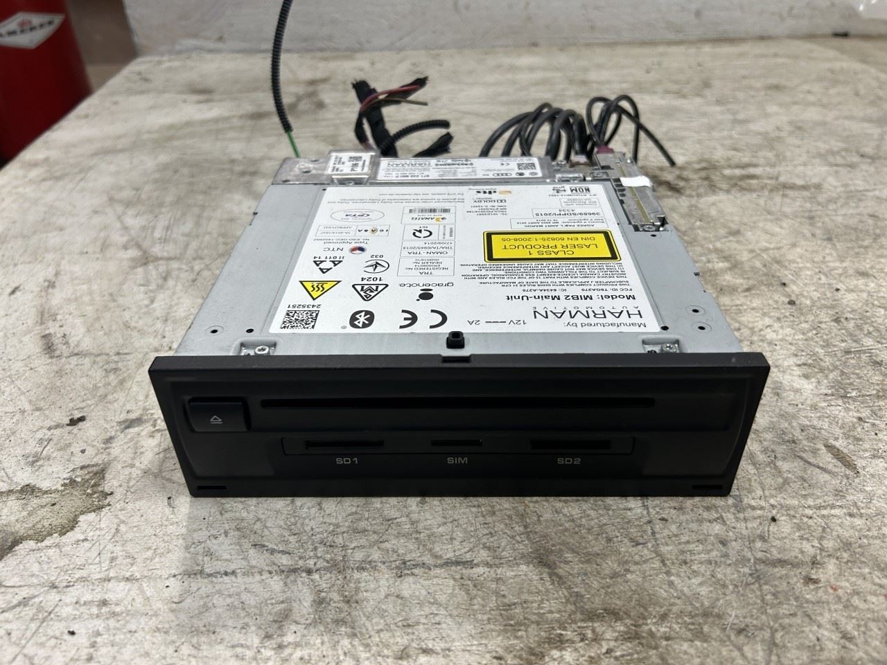 2018 PORSCHE PANAMERA OEM Harman Receiver Part Number 971035880P