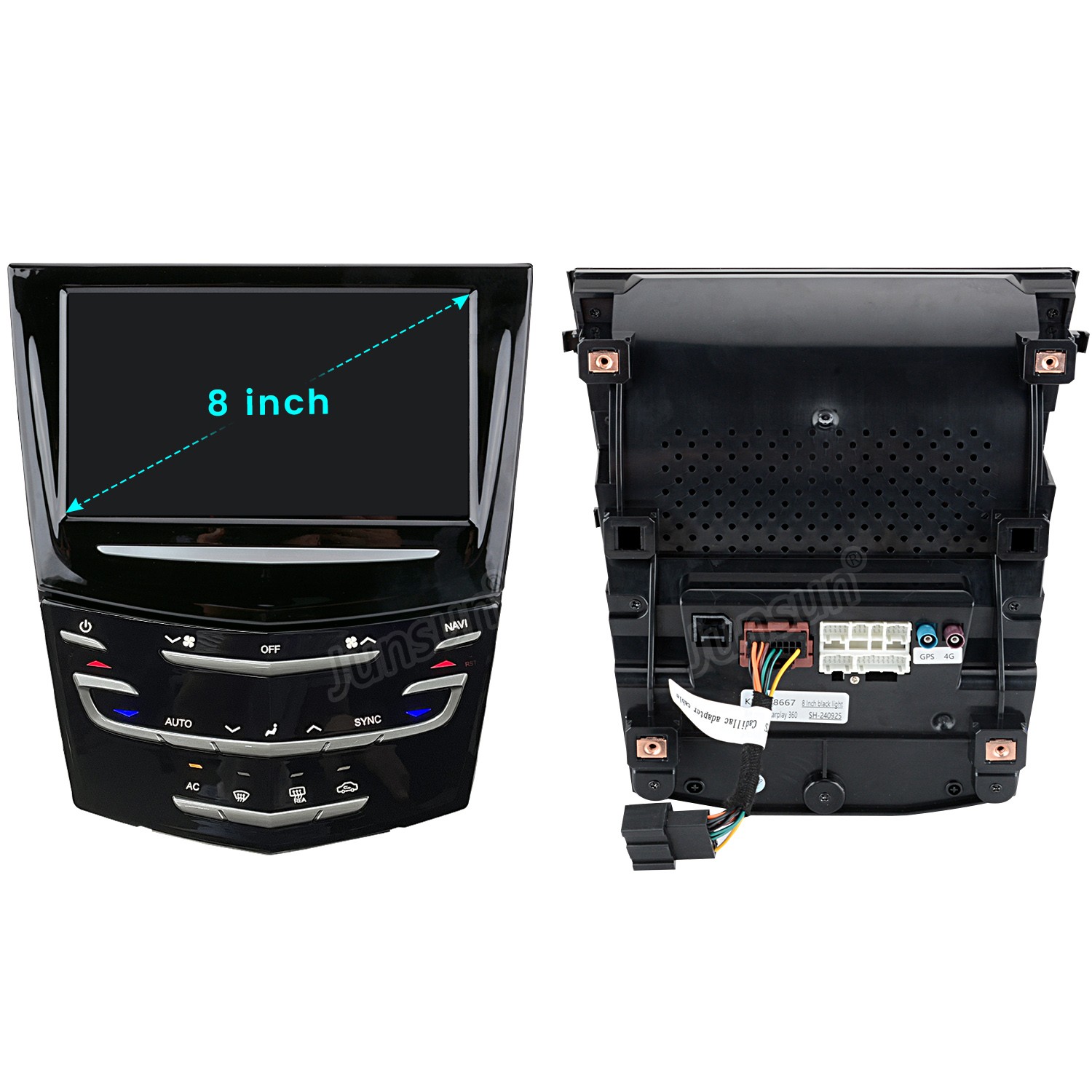 For Cadillac XTS 2013-2018 Carplay 8″4+64G Android Car Stereo Radio GPS Navi SWC