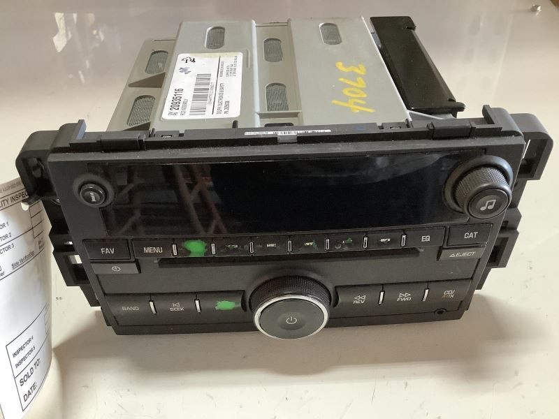 Audio Equipment Radio Opt US8 Fits 09-12 ENCLAVE 334522