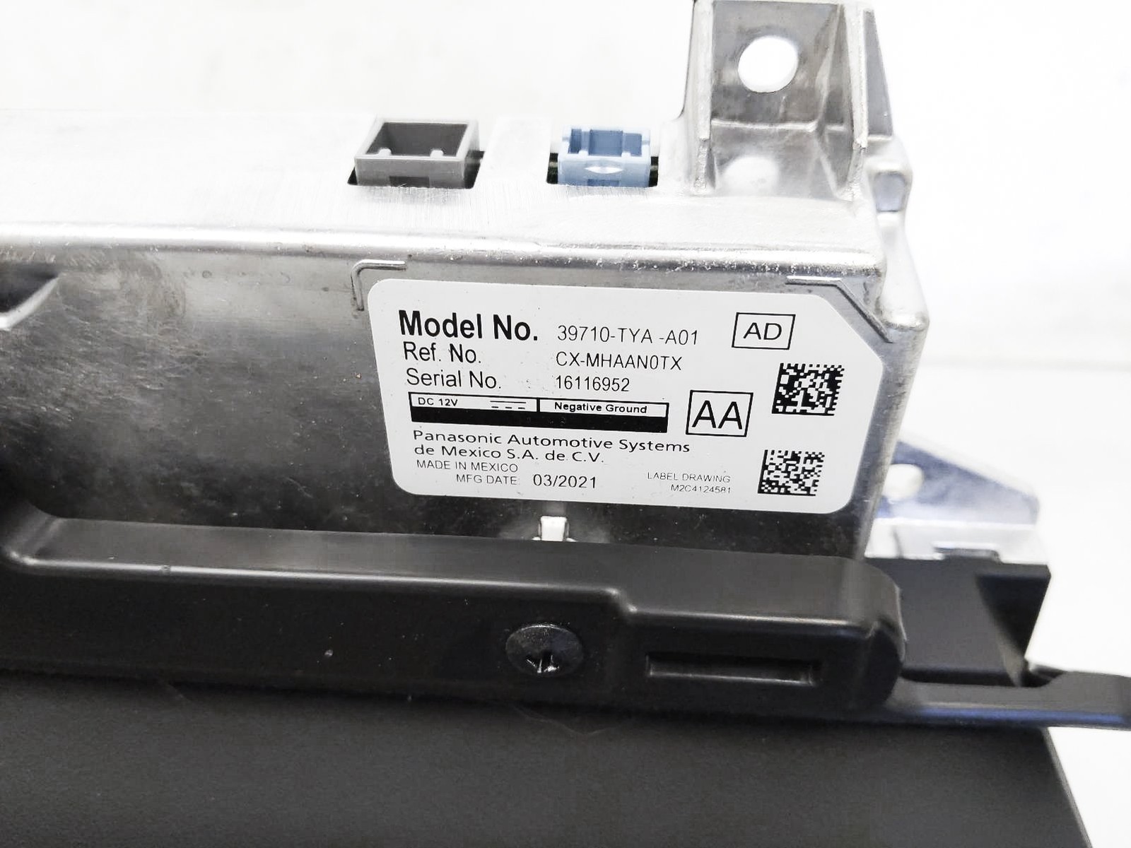 2022-2024 Acura Mdx Upper Center Radio Info Display Screen 39710-Tya-A01