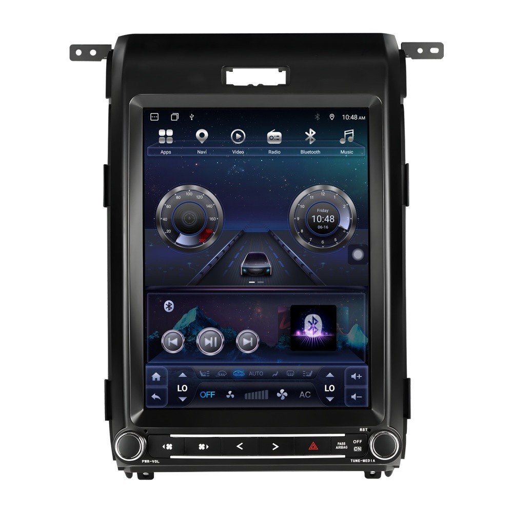 For Ford F150 2013 2014 12.1″ Android 13 Apple CarPlay Radio Stereo GPS 6+128GB