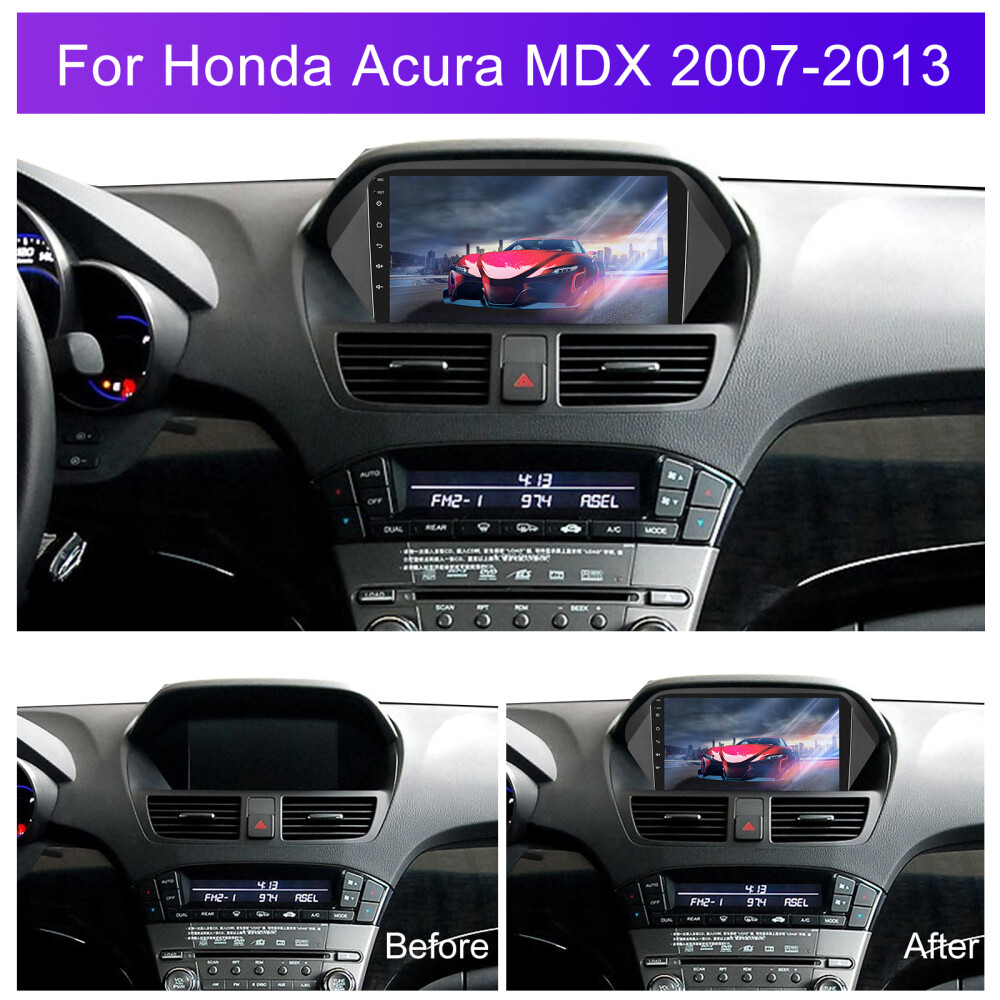 For Honda Acura MDX 2007-2013 9″ Android 13 Car Stereo Radio GPS NAVI 32G Player