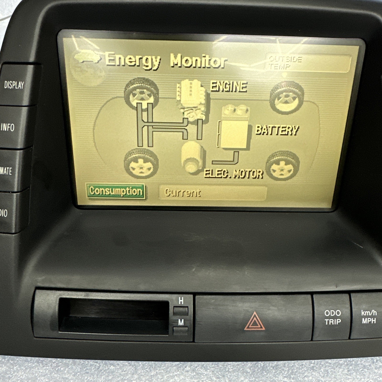 2004-2006 Toyota Prius Navigation GPS Information Display Screen 86110-47071 OEM
