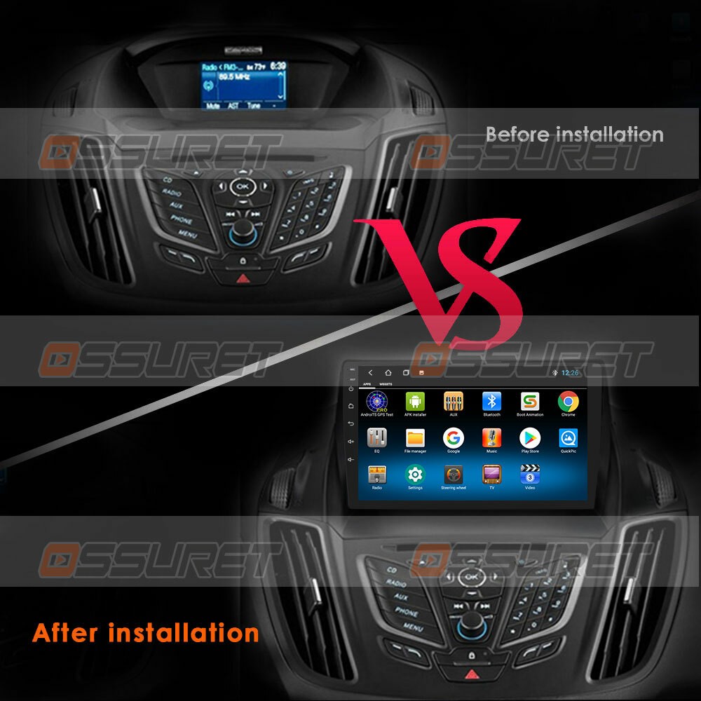 For Ford Escape 2013-2018 Android 15 Wireless Carplay Car Radio Stereo GPS Navi