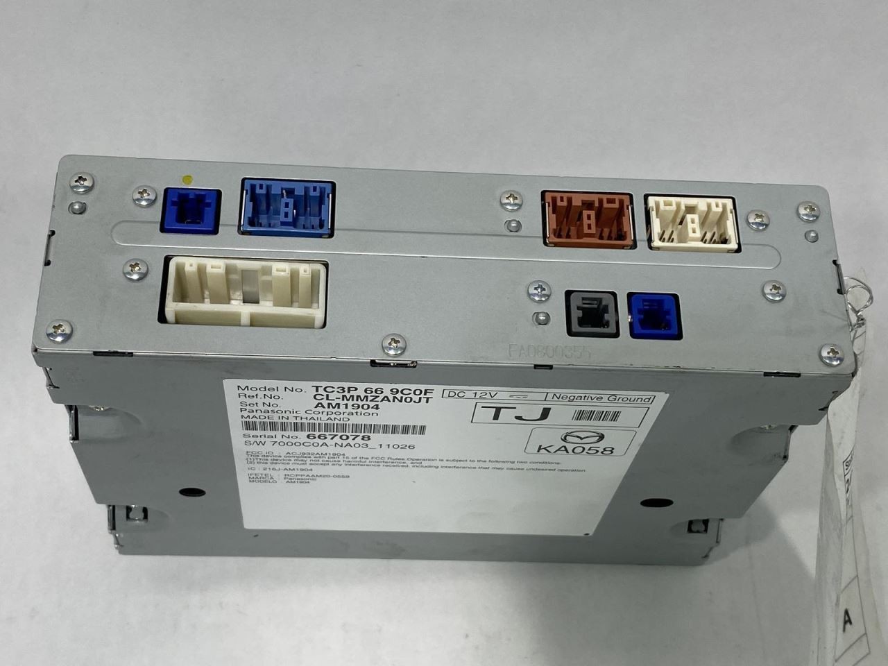 Audio Equipment Radio Receiver Am-fm-cd Fits 16-20 MAZDA 6 469152