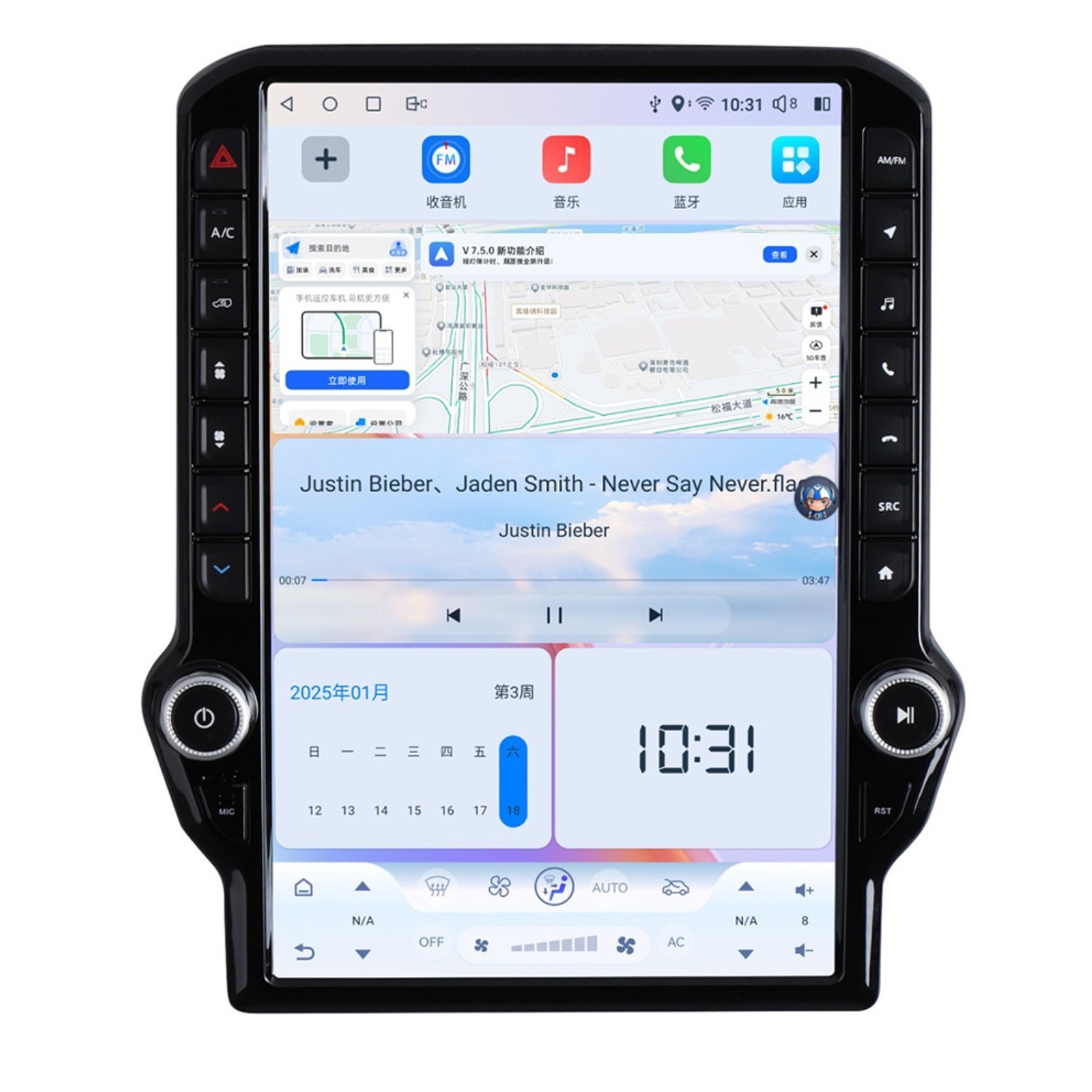 14.5″For Dodge RAM 1500 2013-2018 GPS Car stereo Radio Tesla screen carplay Unit