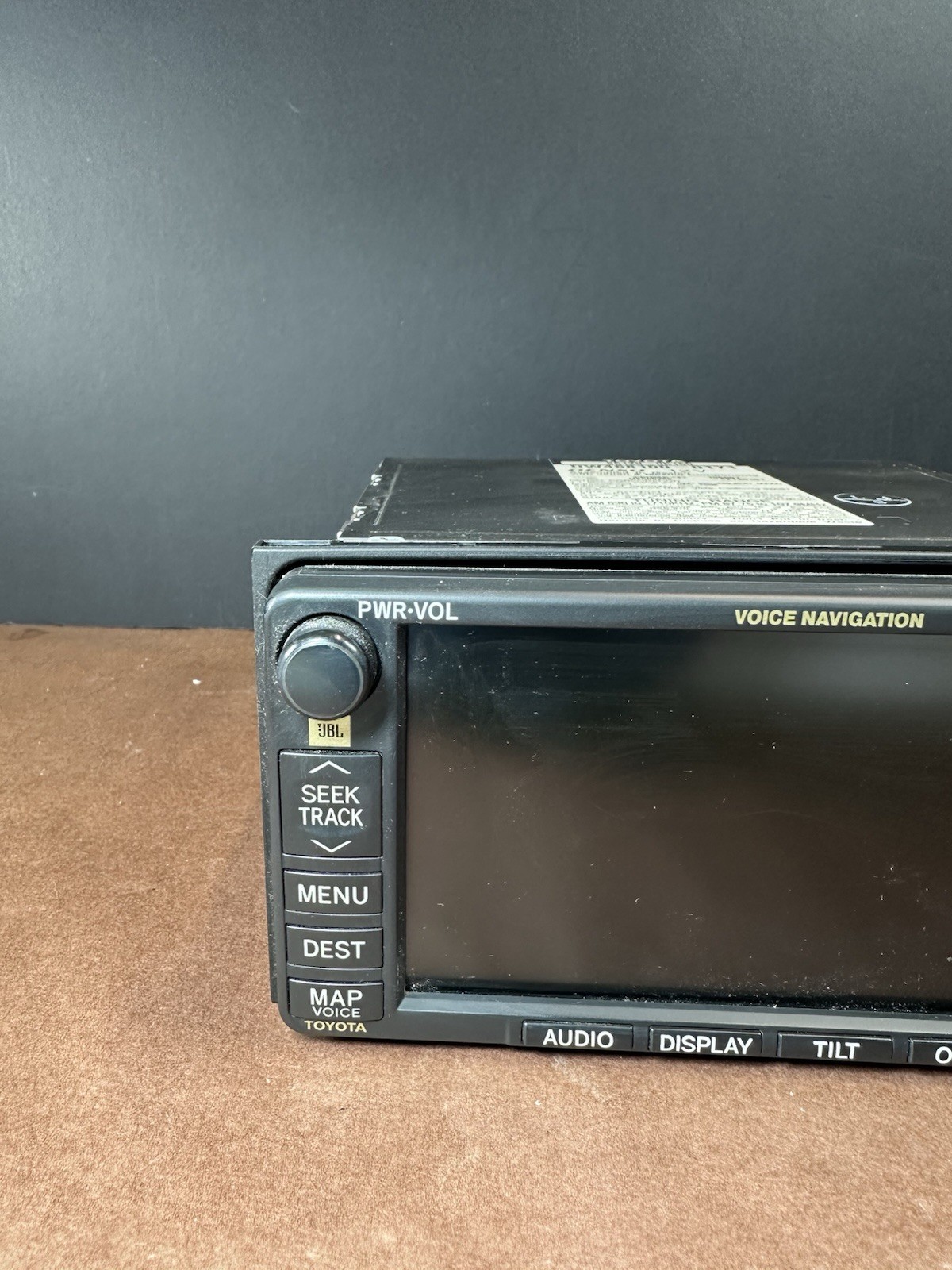 04-07 Toyota Tundra Sequoia AM FM JBL E7006 Navigation 86120-0C160 DW468100-0170