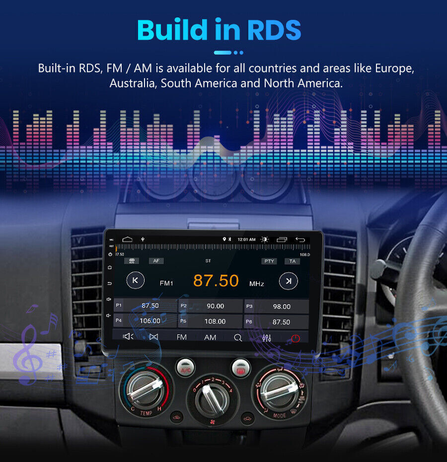 For Dodge RAM 2013-2019 1500 2500 3500 9″ Android Apple Carplay Car Radio Stereo