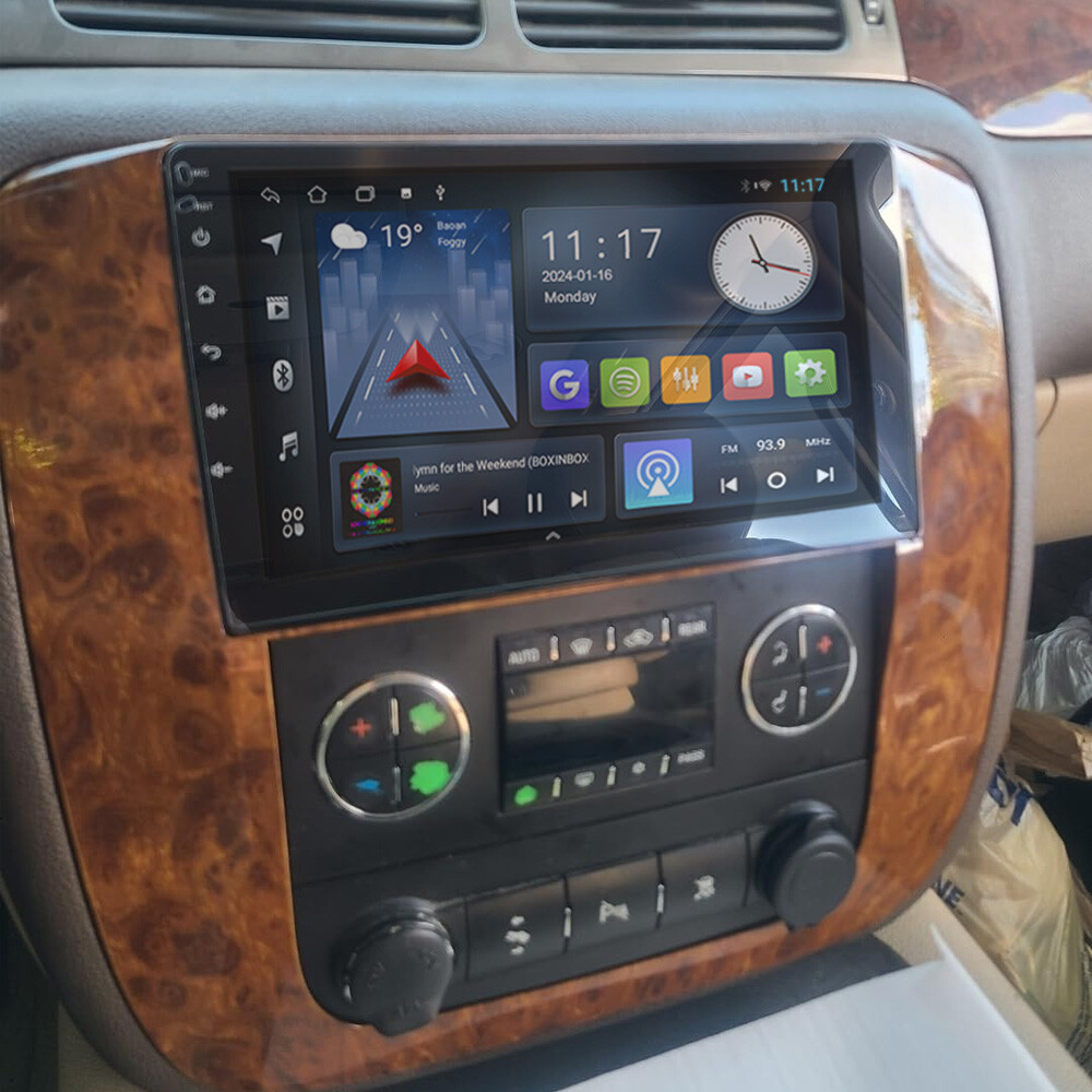 Car Radio Stereo Carplay For Chevrolet Silverado 4+64G 9in Cam wifi