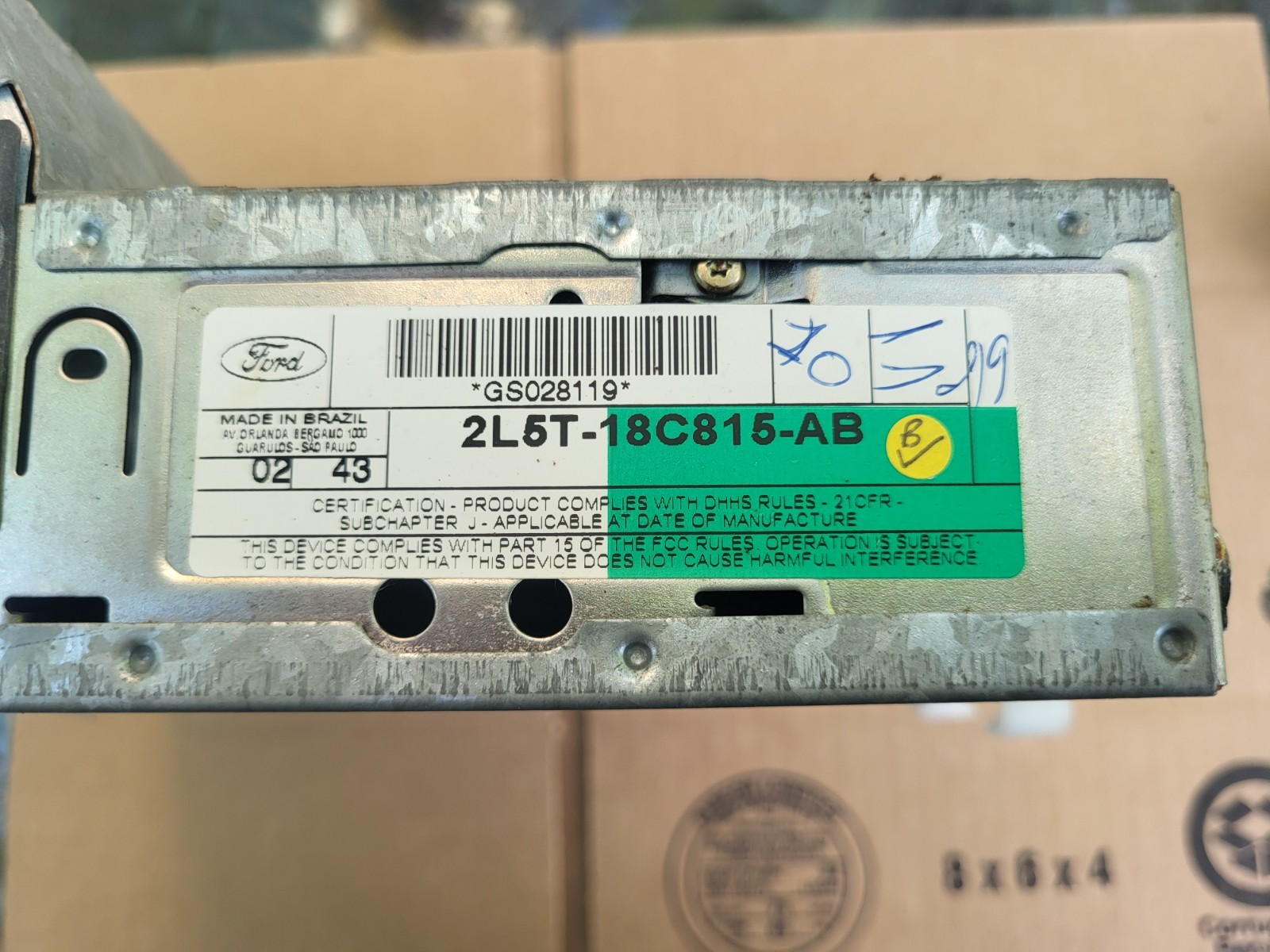 Ford Ranger 98 – 03 Radio 2L5T 18C915 AB not tested
