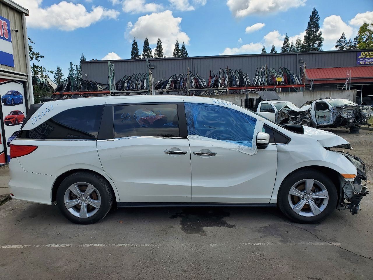 2018-2020 Honda Odyssey Dash Radio Info Media Display Screen 39710-THR-A120-M1