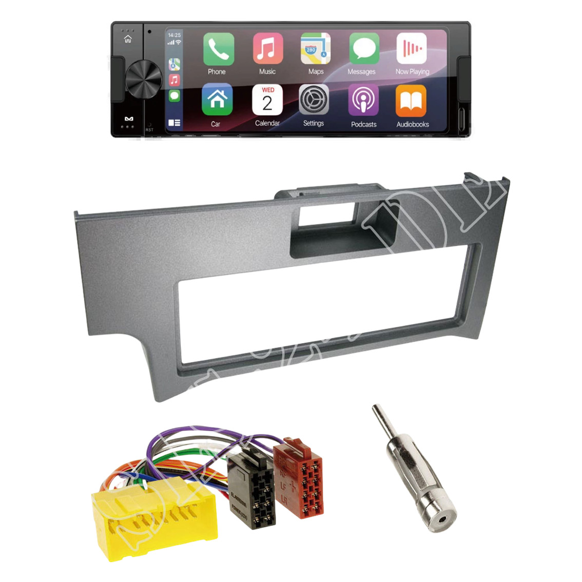 Ampire CPR60 Radio DAB + with installation kit for Nissan Primera (P11)