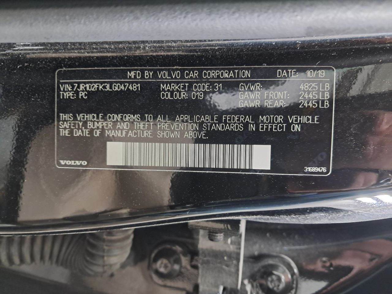 Audio Equipment Radio Control Panel Fits 18-24 VOLVO XC60 4036559