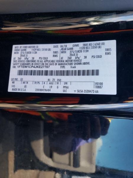 Audio Equipment Radio Receiver AM-FM-CD-MP3 Fits 17-18 FORD F150 PICKUP 630747
