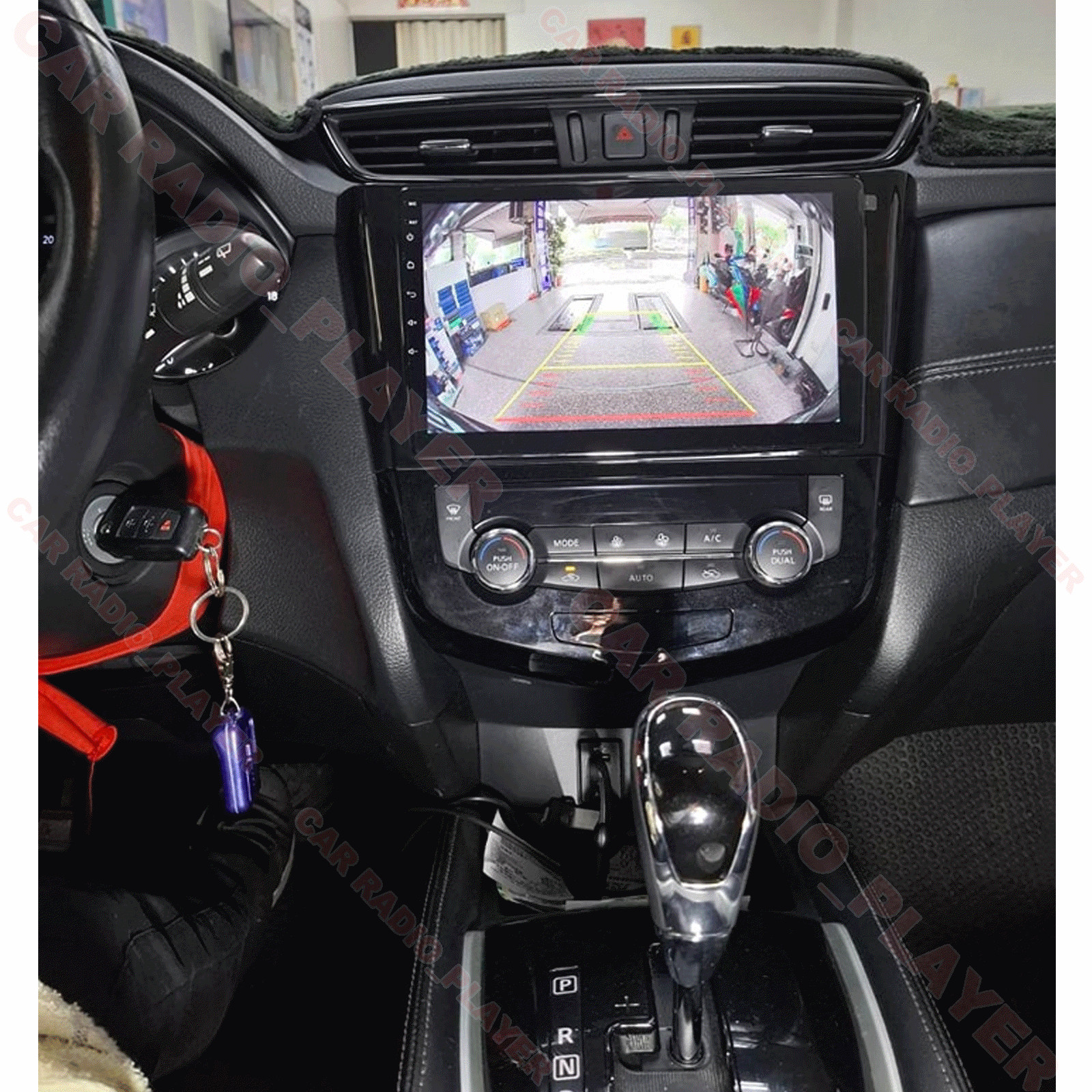 10in Android 15 Stereo Carplay GPS SAT DSP 32G For 2014-19 Nissan Xtrail Qashqai
