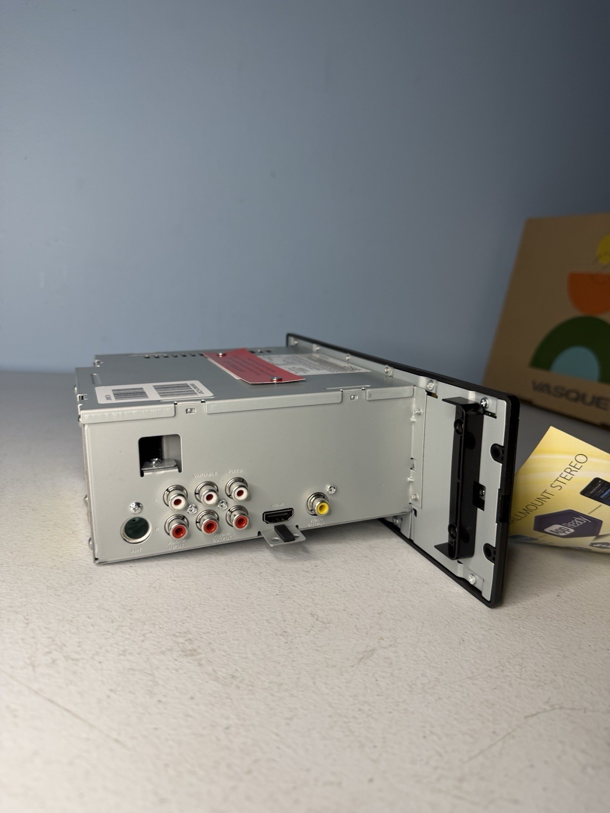 Jensen JWM72A DVD|USB|AUX|HDMI| RV Wallmount Stereo with App Control & Bluetooth