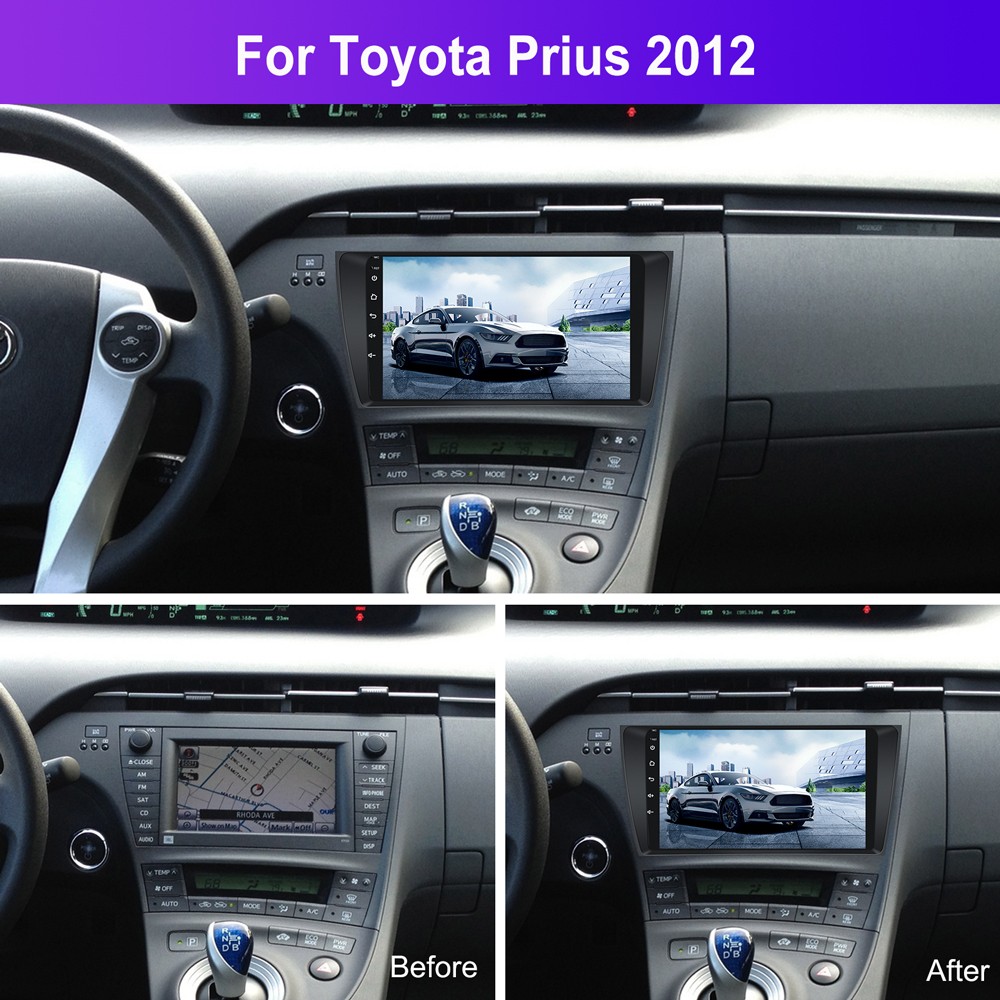 6G+128GB Carplay For Toyota Prius 2010-2015 Car Stereo Radio JBL Android 15 GPS