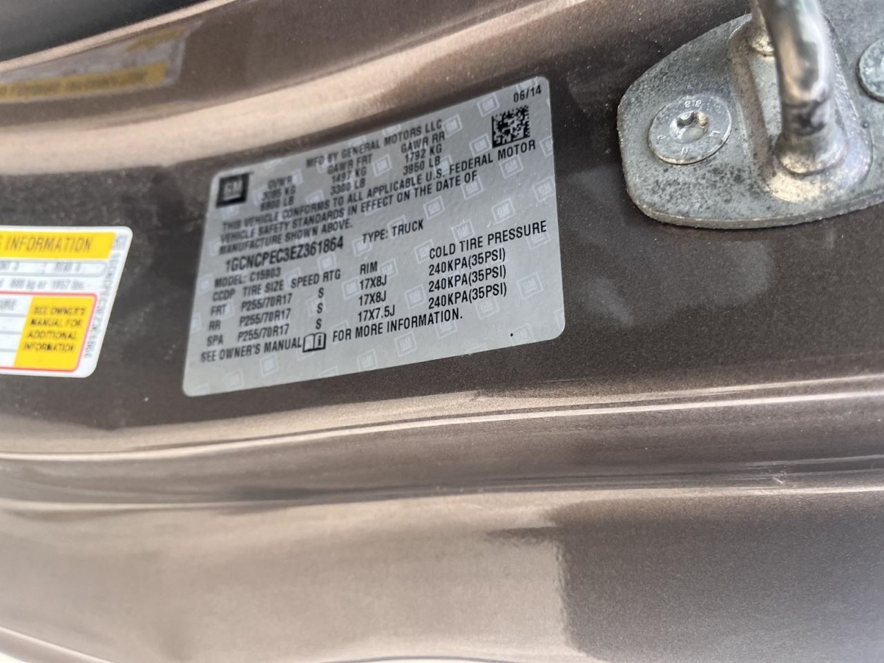 2014 Chevrolet Silverado 1500 Radio Control Panel OEM