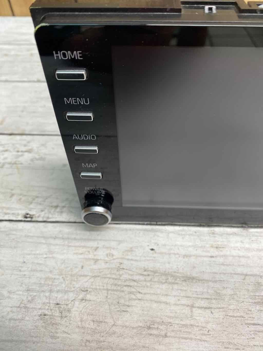 Toyota Corolla radio am fm 20 display screen & receiver sed assy OEM 8614012350