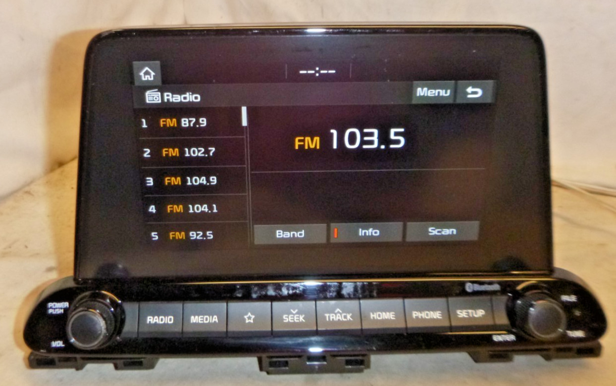 19 20 21 Kia Forte Radio Receiver 96160M7070WK CXP06