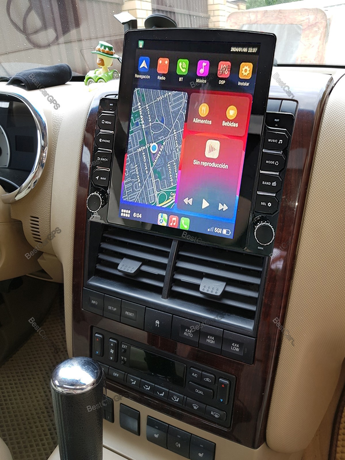 9.7″ For Mercury Mountaineer 2006-2010 Android 15 Carplay Car Stereo Radio GPS
