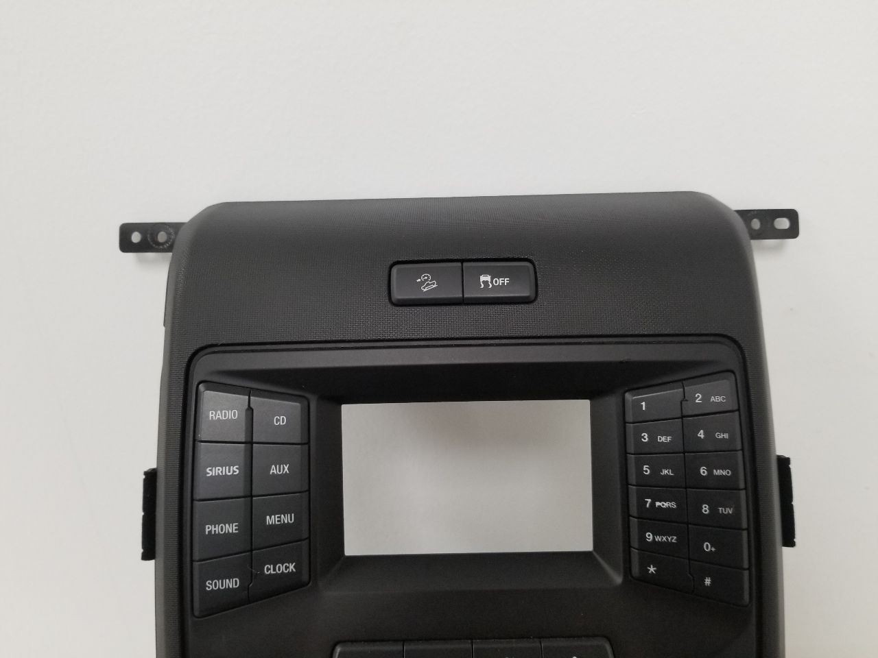 13 2013 FORD F150 XLT RADIO AUDIO AND TEMPERATURE CONTROL PANEL DL3T18A802BD