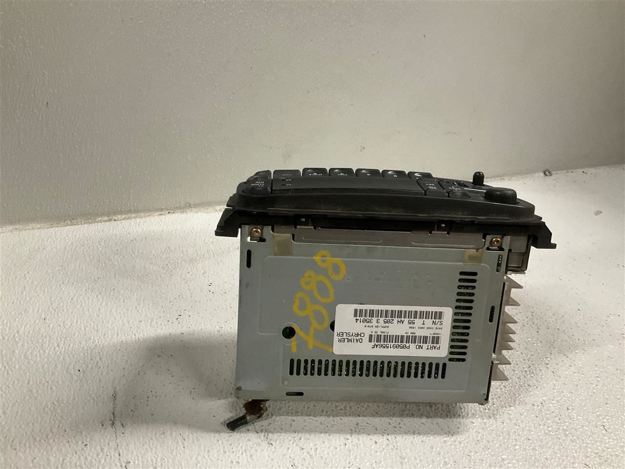 Audio Equipment Radio Receiver Radio ID Rbk Fits 02-07 CARAVAN 2243540