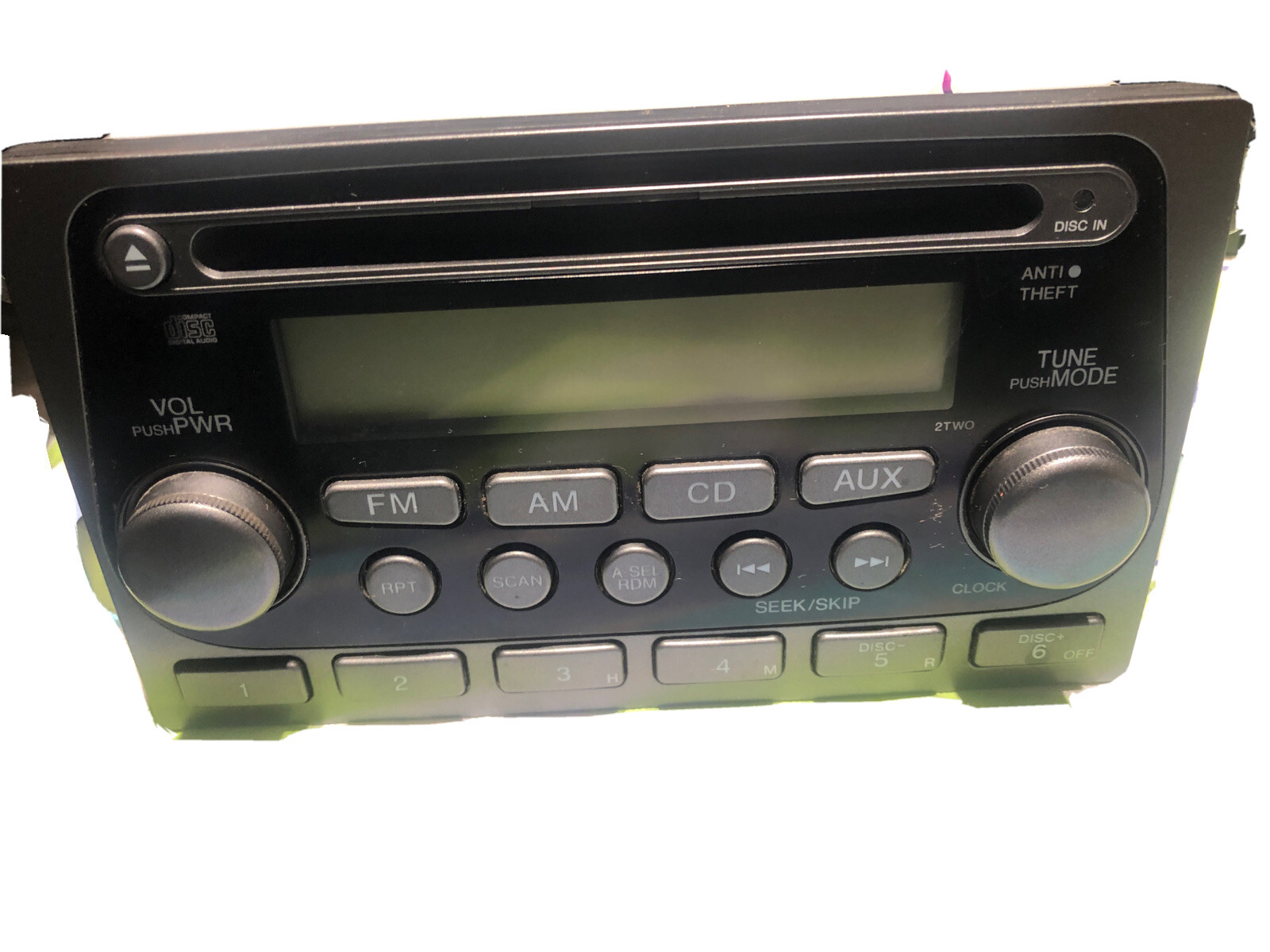 Have Code Honda Element Radio2003-2005 CD RADIO AM/FM PLAYER RECEIVER STERIO