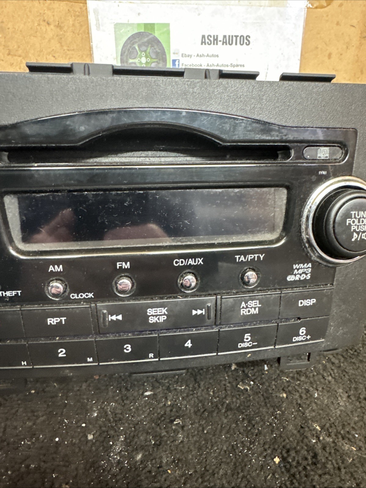 2007 HONDA CRV Mk3 OEM Radio/CD/Stereo Head Unit No Code Available