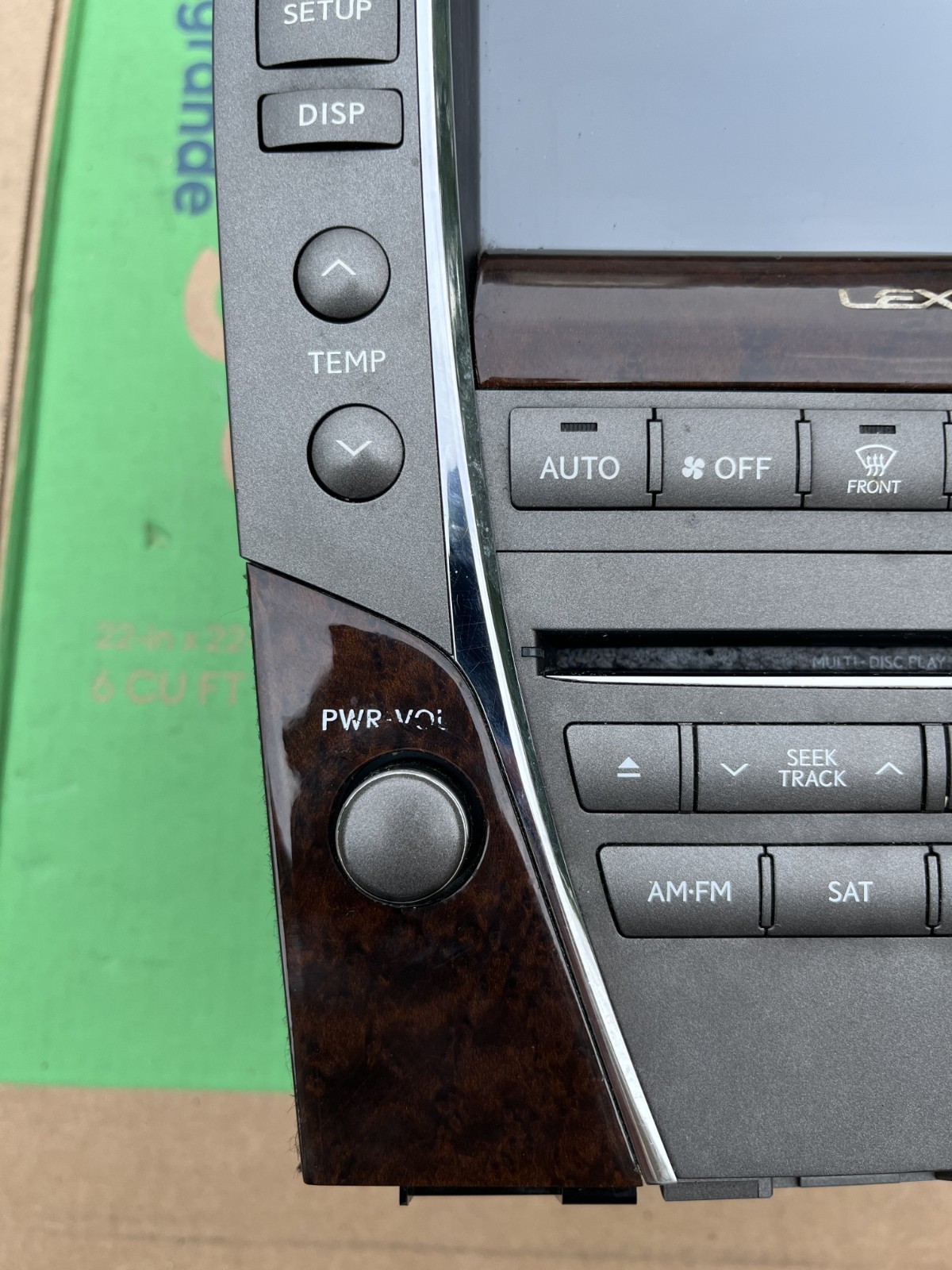 ✅ 2010-2012 LEXUS ES350 NAVIGATION DISPLAY SCREEN 86431-33010 / 86805-53240 OEM