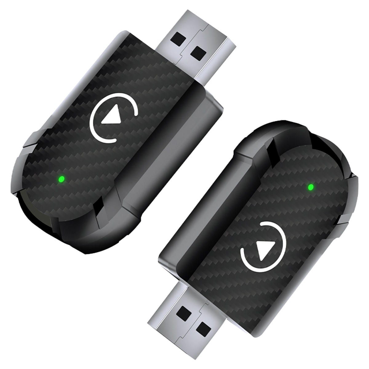 2025 Upgrade Wireless Android Auto Adapter Wireless CarPlay Adapter -Plug & Play
