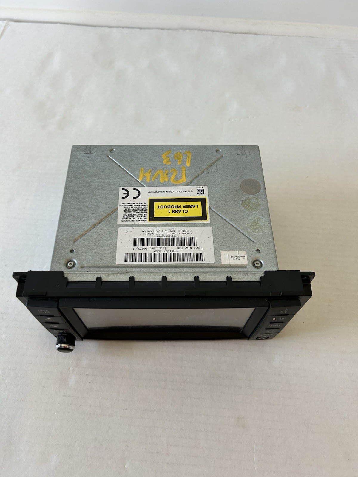 JEEP WRANGLER NAVAGATION SYSTEM RADIO CD PLAYER MOPAR OEM 2007-2010 CHRYSLER