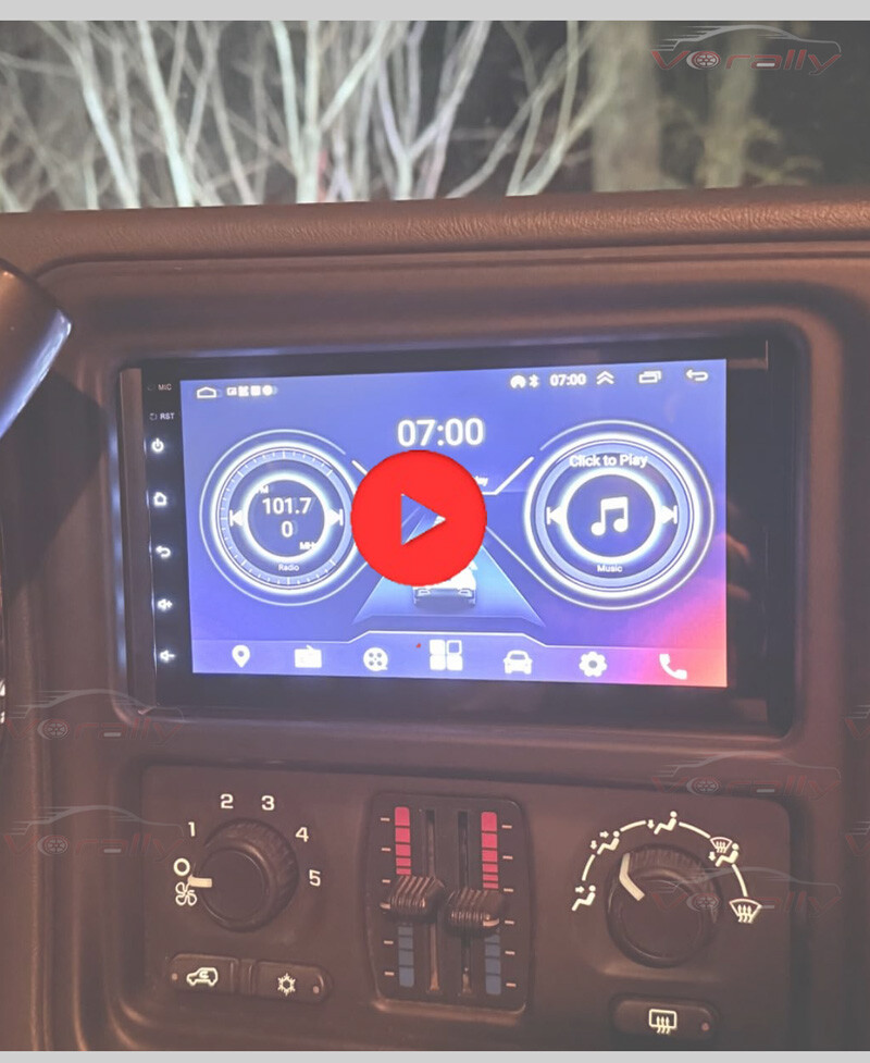 For Silverado 1500 2500 3500 2500HD 3500HD CarPlay Android Car Radio Stereo GPS
