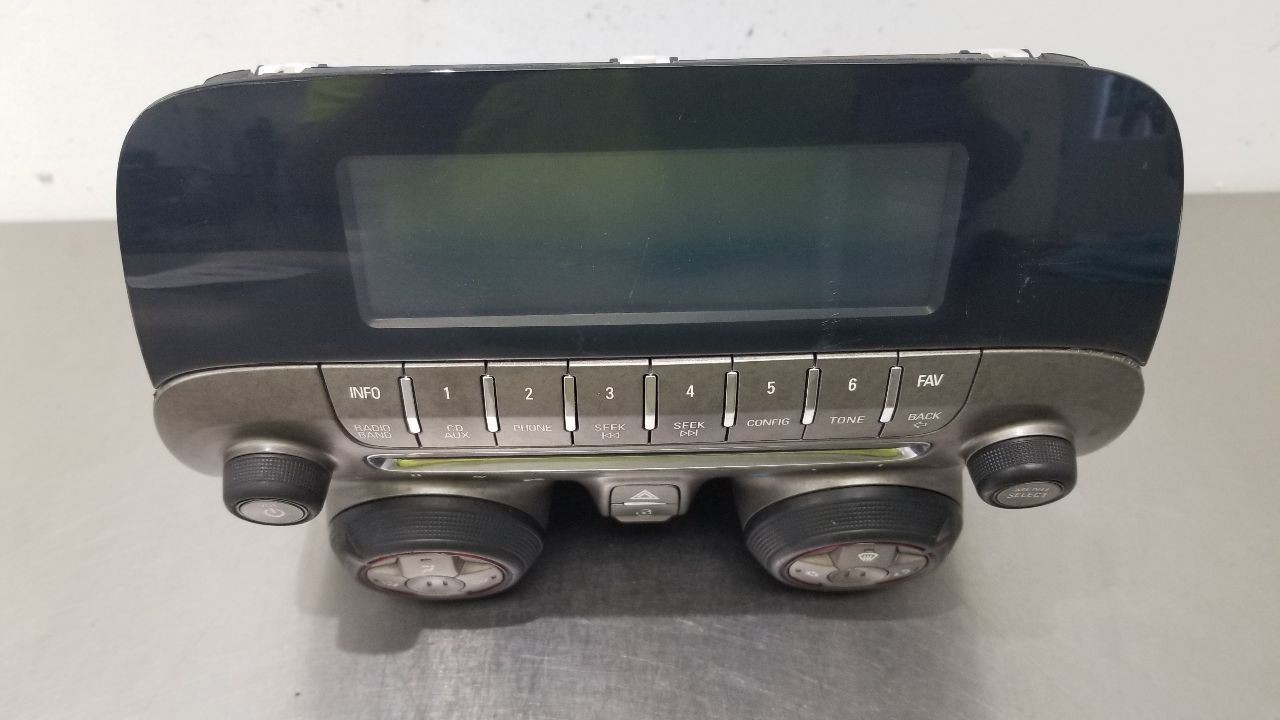 10 CHEVY CAMARO RADIO AUDIO TEMPERATURE HVAC CONTROL PANEL 92235960