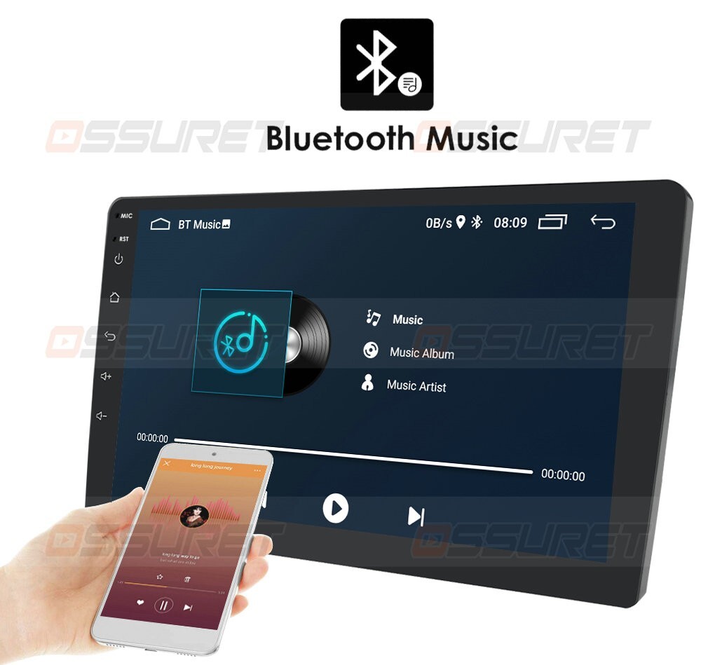 For Honda JAZZ FIT 2007-2014 10.1″ Android 14 Car Stereo Radio WIFI GPS SWC 32GB