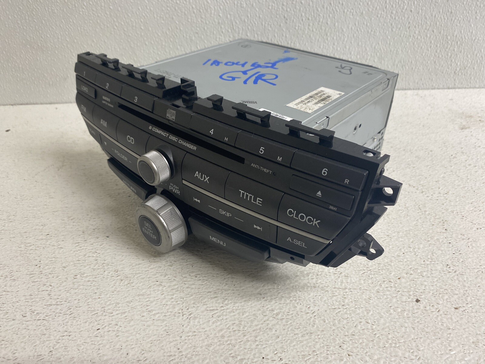 2008-2010 Honda Accord EX SED 3.5 Radio Stereo Disc CD Player 39101-TA0-A513-M1