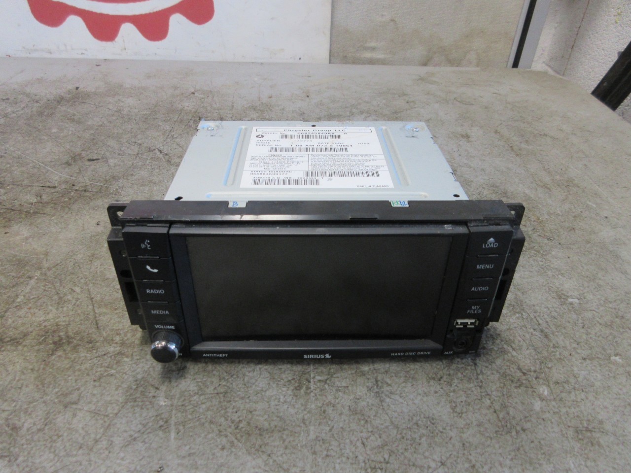 2011-2018 Jeep Wrangler JK OEM RHB MYGIG Touchscreen Radio 68245849