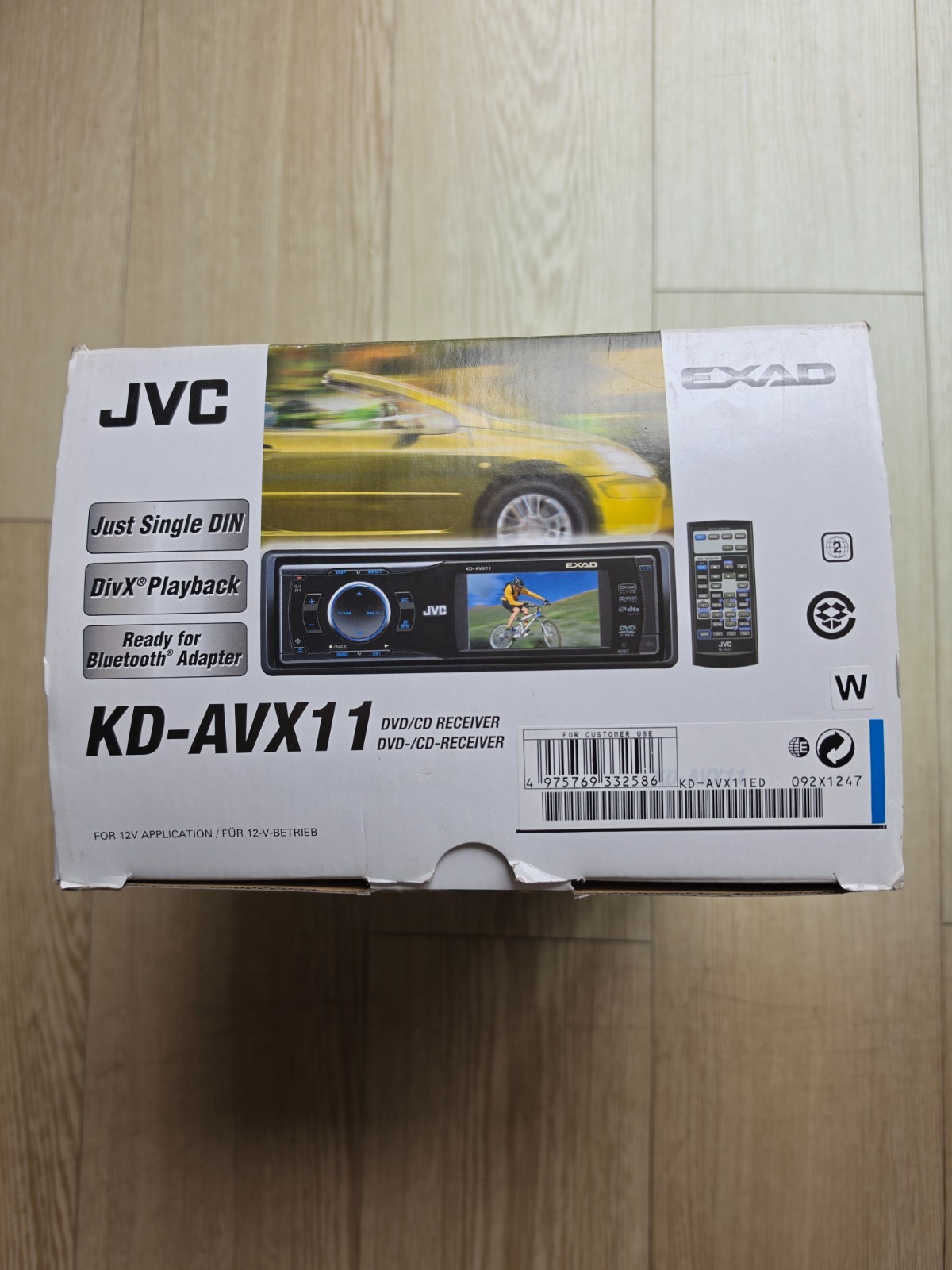 JVC KD-AVX11 DVD/CD Car Stereo Built-In 2.7″ Widescreen Monitor KS-D100 iPod