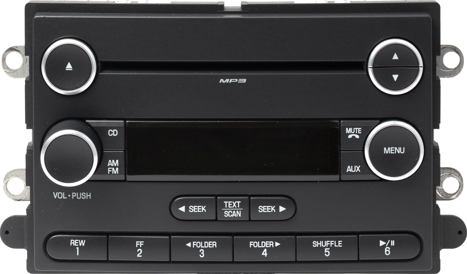 2008-09 Ford Taurus X AM FM Radio Single Disc CD MP3 Player Model 8F9T-18C869-BA