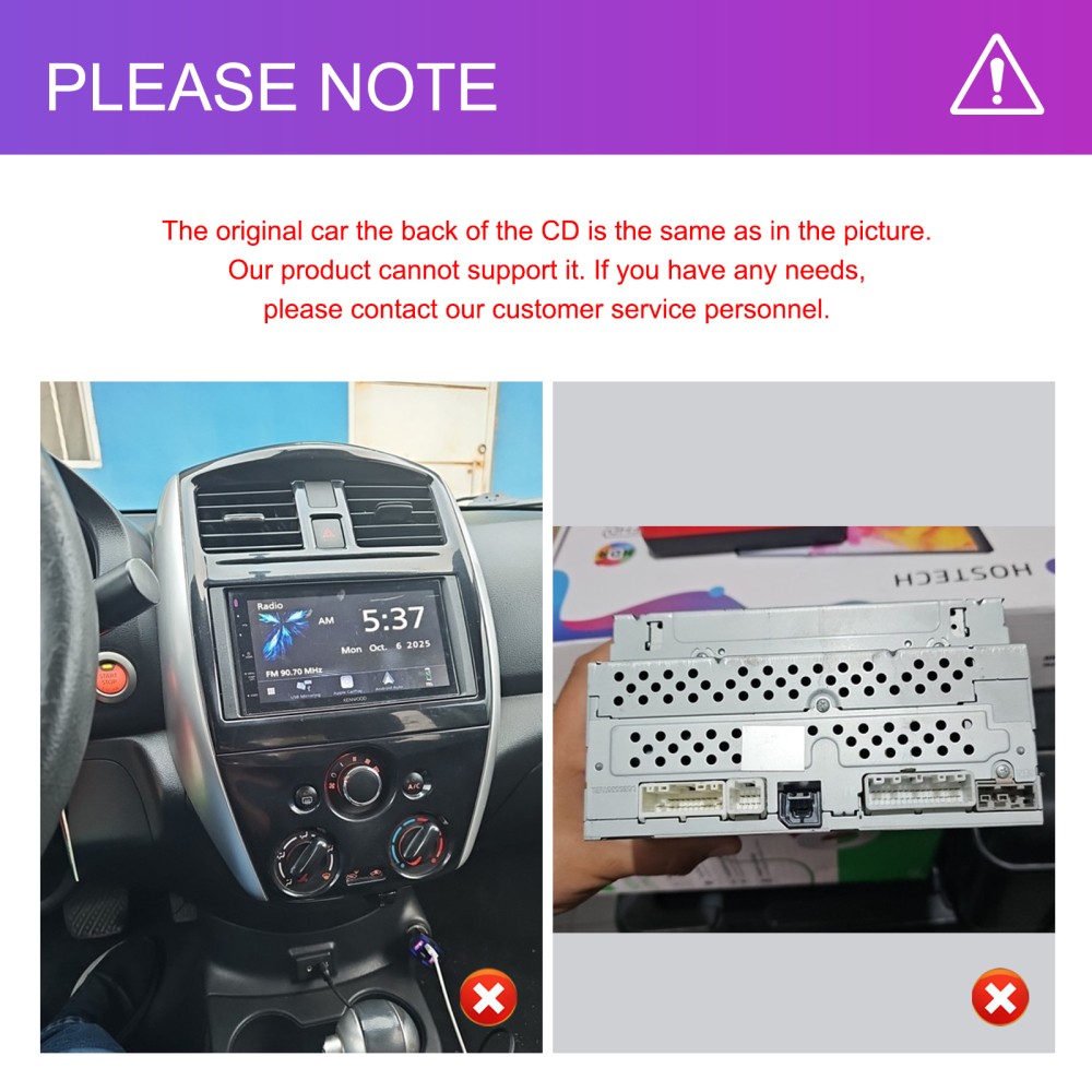 4+64G Car Stereo Radio For Nissan Versa Sedan 2015-2019 Apple Carplay Android 15