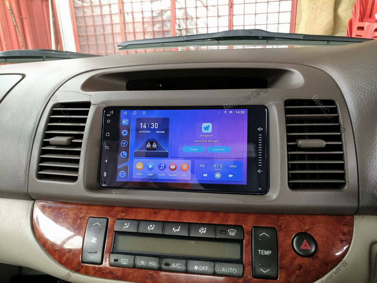 7″ For Toyota Camry 2002-2006 Android 13 CarPlay Car Radio Stereo GPS NAVI 64G