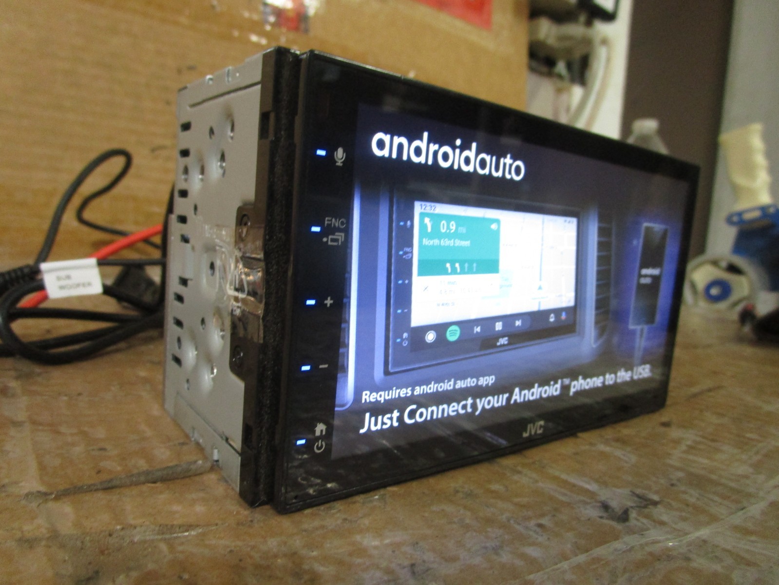 JVC Aftermarket Radio Stereo Screen Display Sound Equipment kwm560bt
