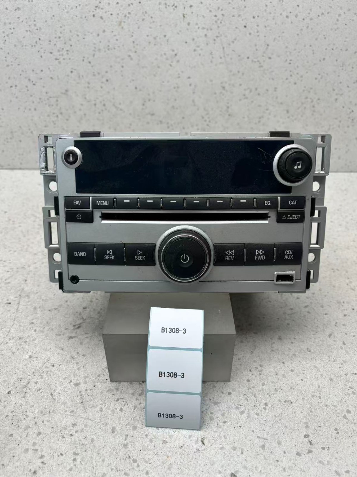 Radio AM-FM-stereo-CD-MP3-USB Opt Uui Fits 2009-2012 MALIBU Factory OEM